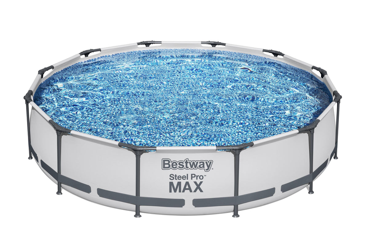 Piscina Bestway Steel Pro Max Redonda 366x76 cm con Bomba de Filtro