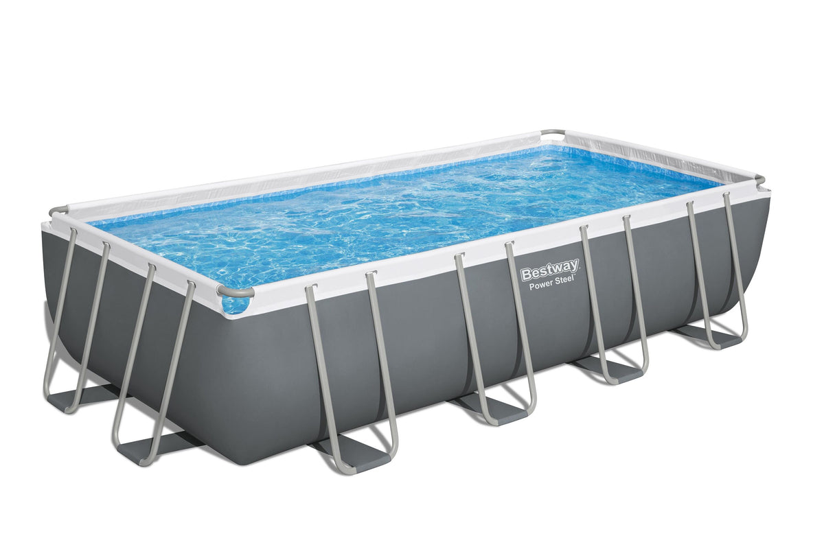 Piscina Bestway Steel Pro Max Rectangular 549x274x122 cm con Bomba y Escalera