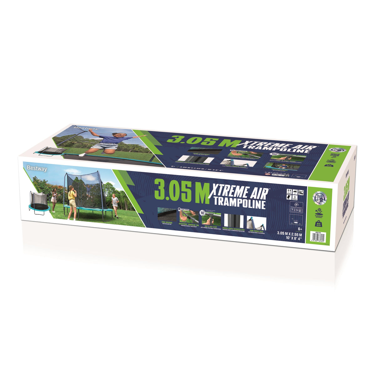 Trampolín Bestway Xtreme Air 10 pies 305 cm - empaque (32-59103)