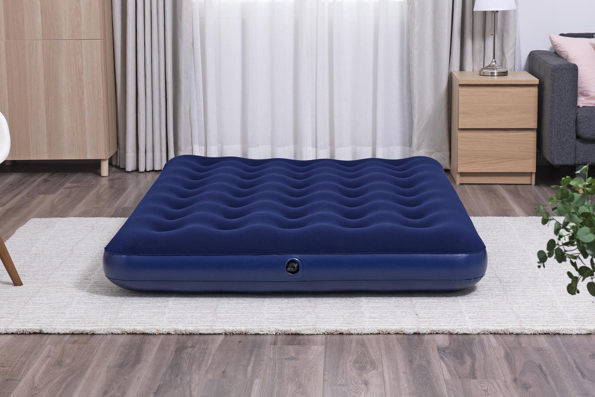 Colchón Inflable Bestway Afelpado Azul Full - vista del producto (32-67002)