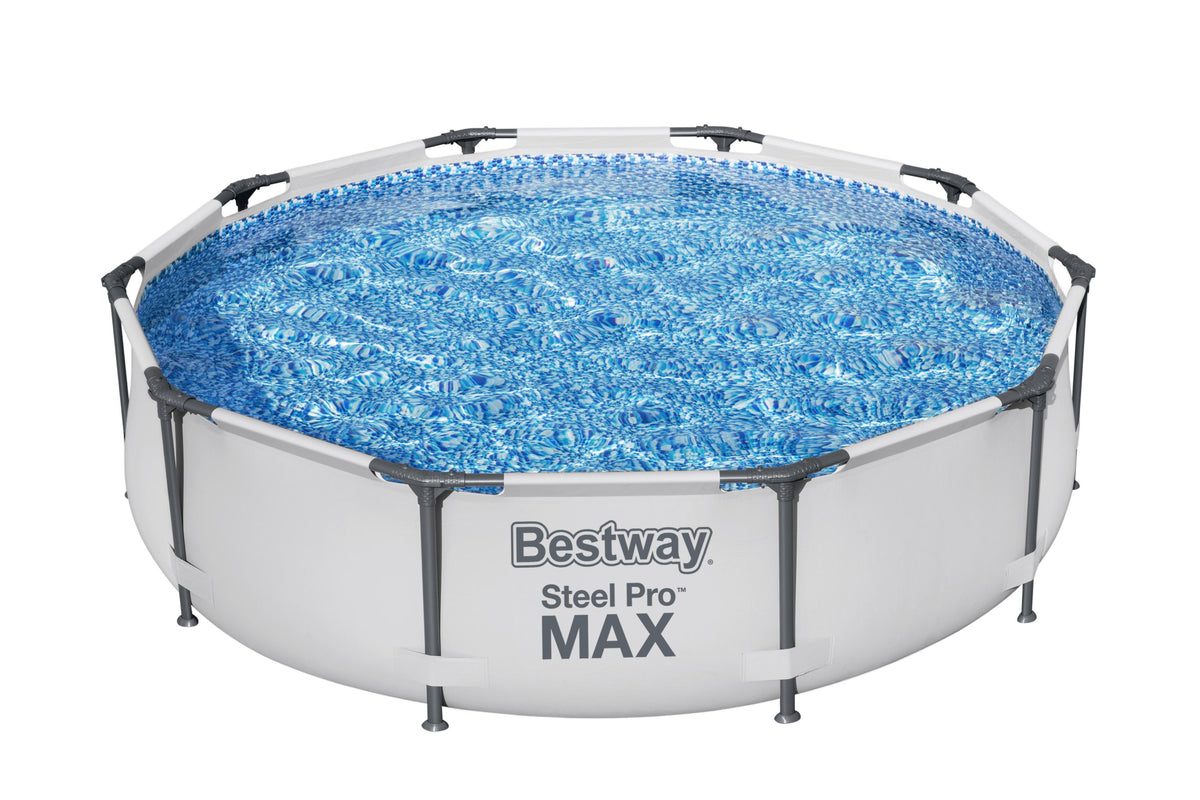 Piscina Bestway Steel Pro Max Redonda 305x76 cm con Bomba de Filtro
