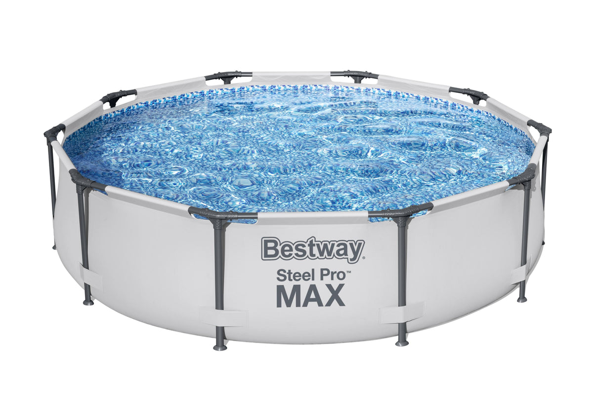 Piscina Bestway Steel Pro Max Redonda 305x76 cm con Bomba de Filtro