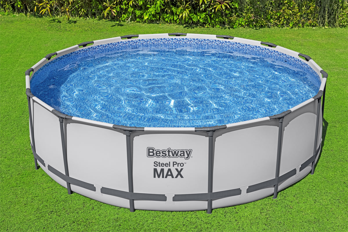 Piscina Bestway Steel Pro Max Redonda 457x122 cm con Bomba de Filtro