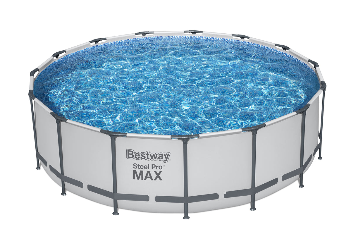 Piscina Bestway Steel Pro Max Redonda 457x122 cm con Bomba de Filtro