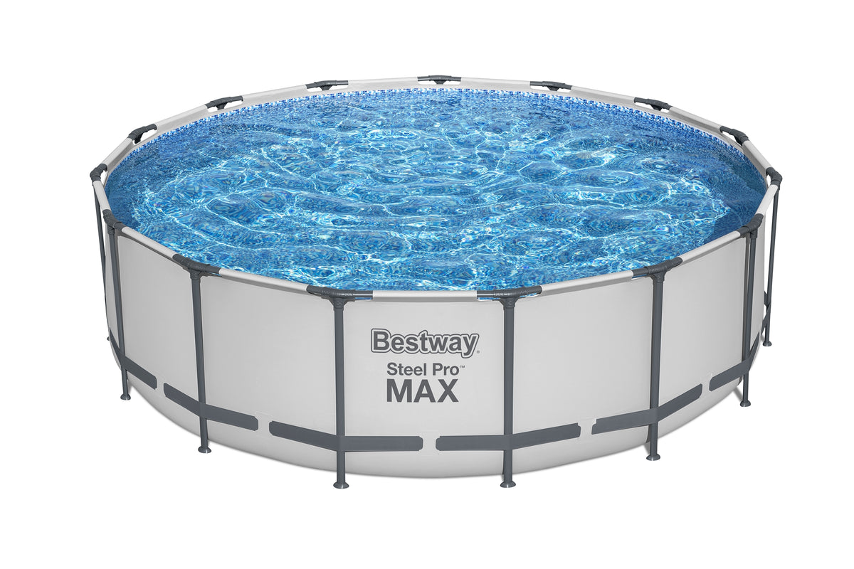 Piscina Bestway Steel Pro Max Redonda 457x122 cm con Bomba de Filtro