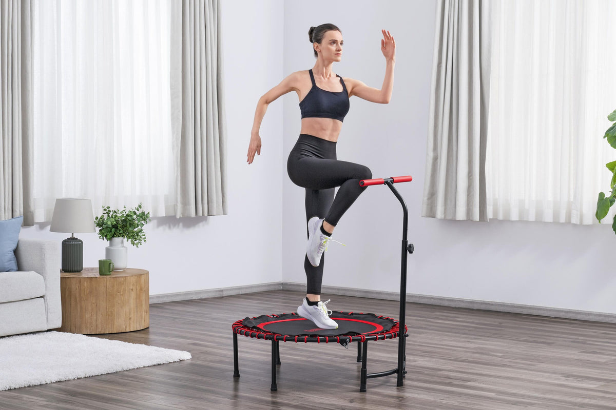Trampolín de Ejercicio Bestway AeroBounce 102x135 cm con Manillar