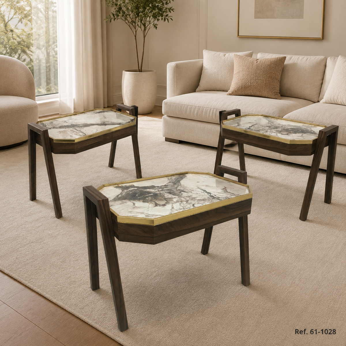 Mesa de centro ambiente Ref. 61-1028