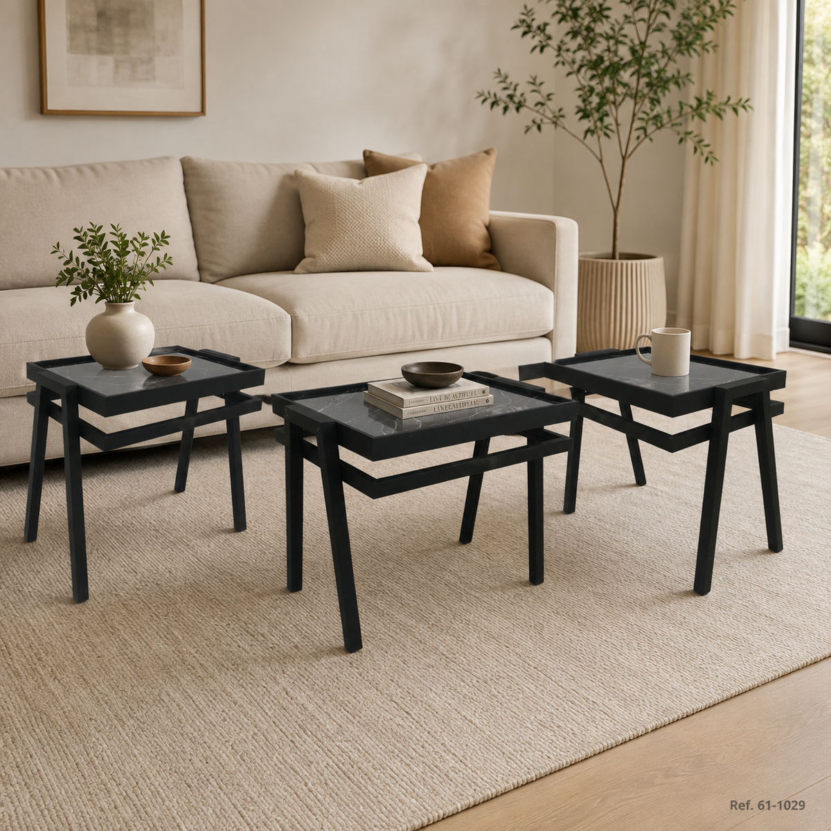 Mesa de centro ambiente Ref. 61-1029
