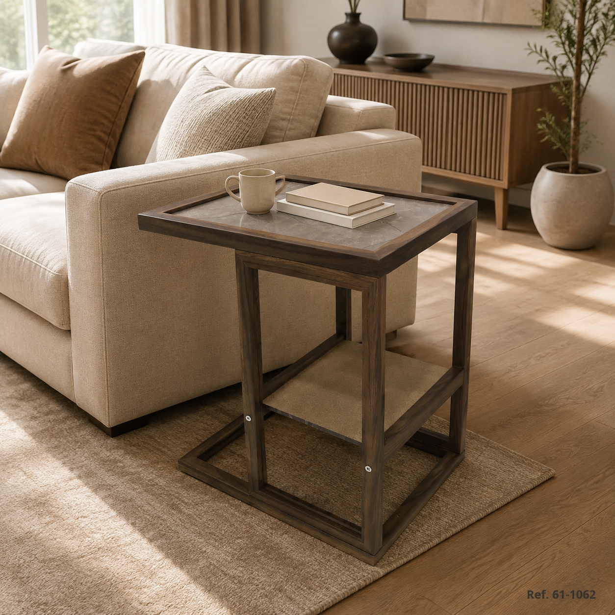 Mesa 61-1062 en ambiente contemporáneo. Ref. 61-1062