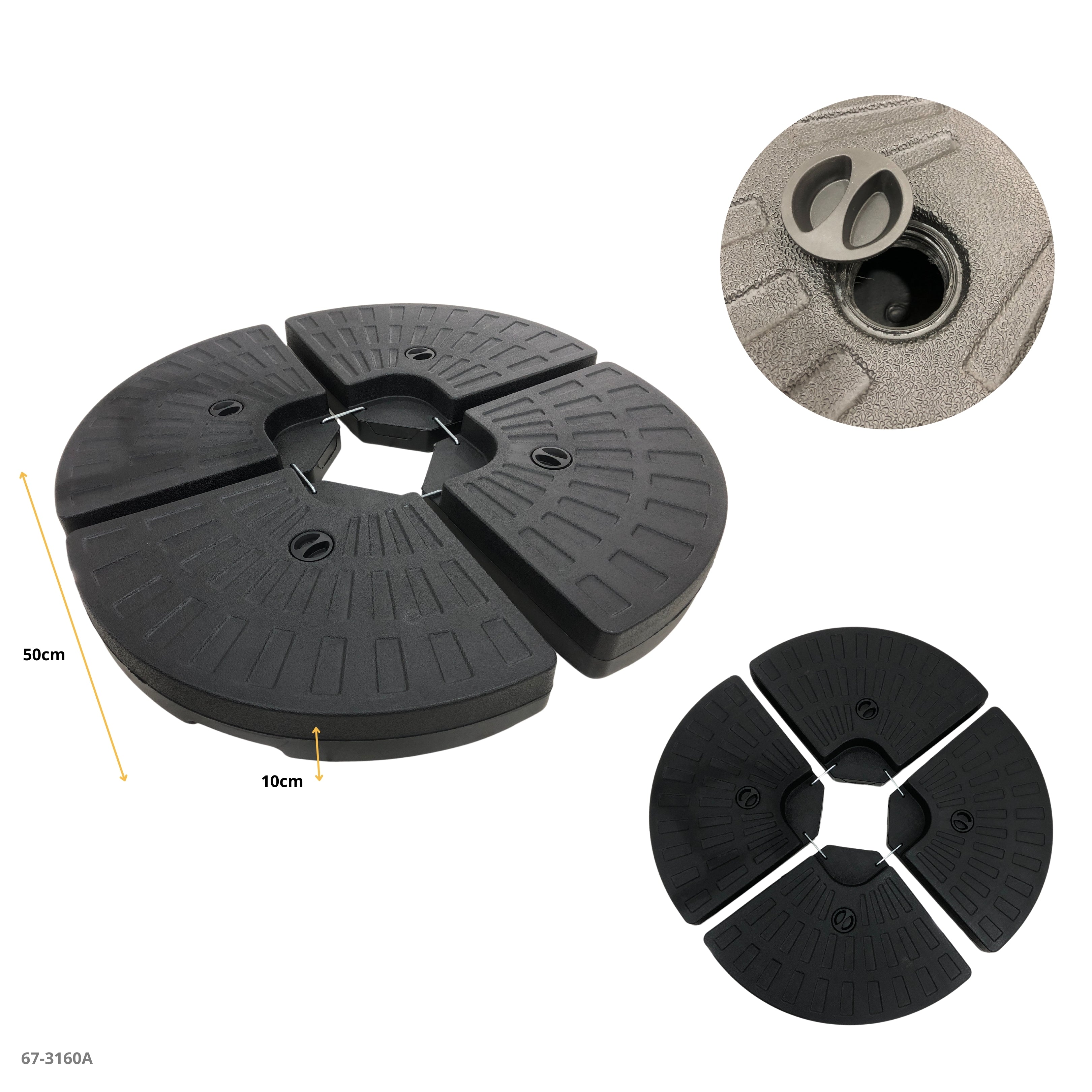 BANANA UMBRELLA BASE / 67-3118