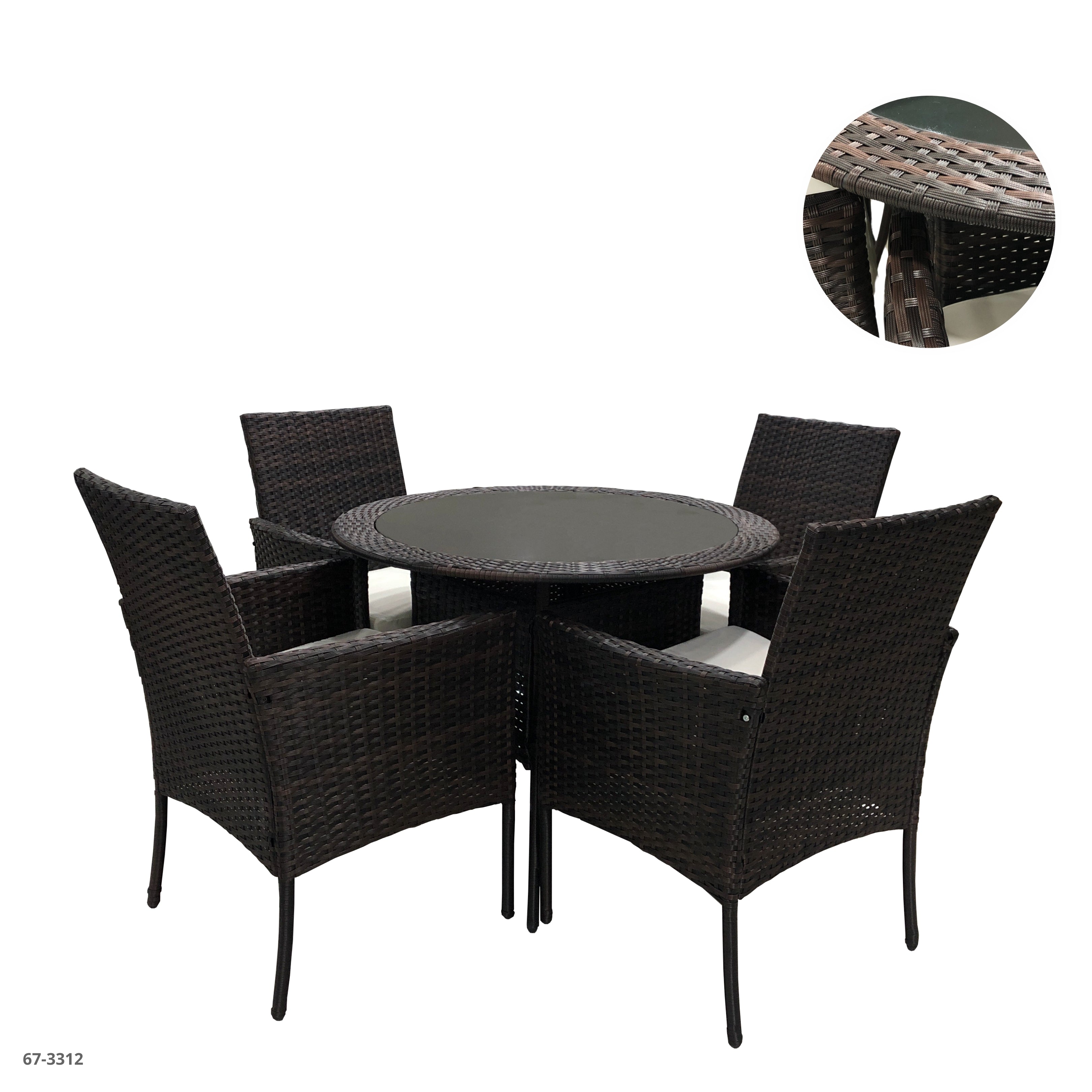 JUEGO DE MESA Y 4 SILLAS