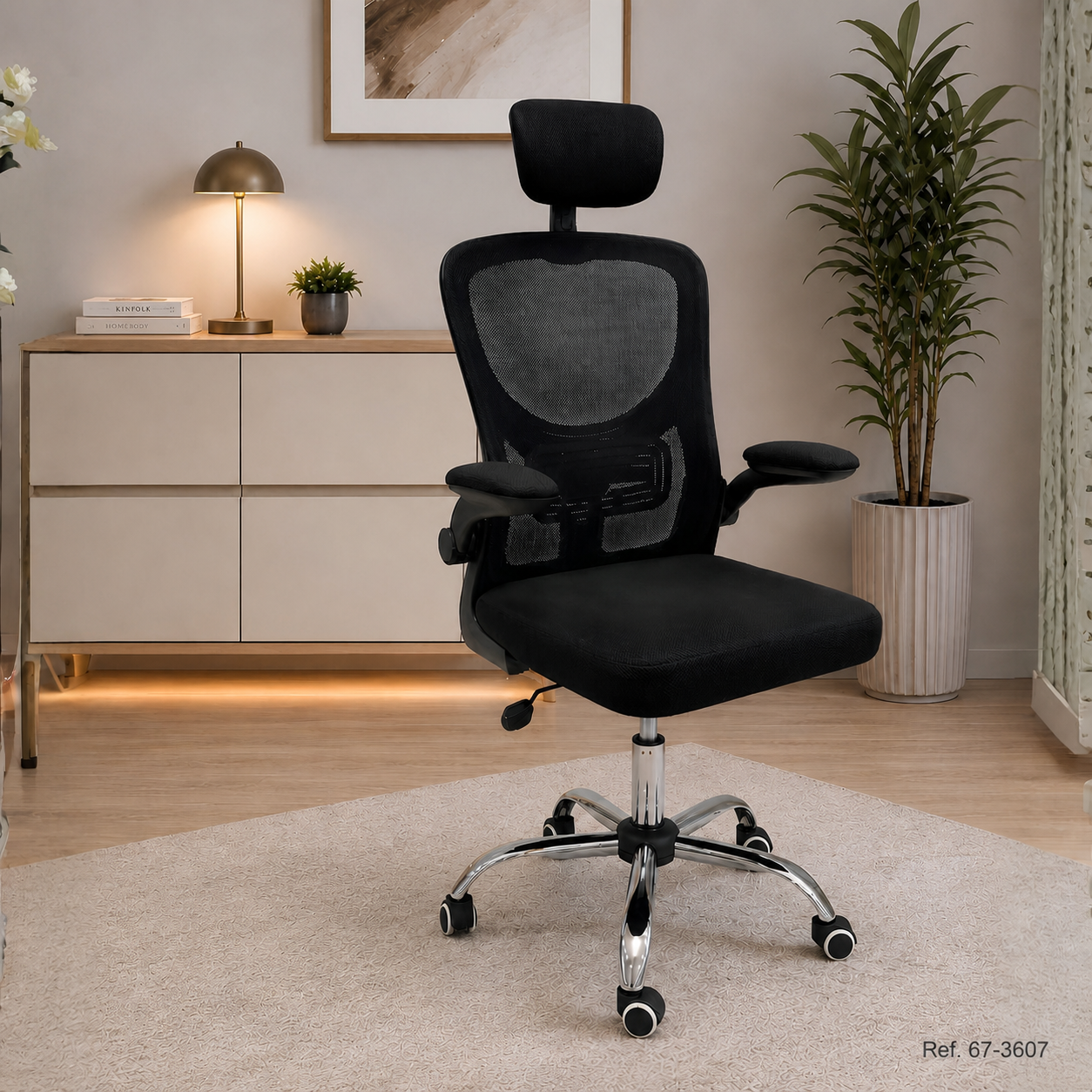Silla de oficina Ref. 67-3607 en ambiente