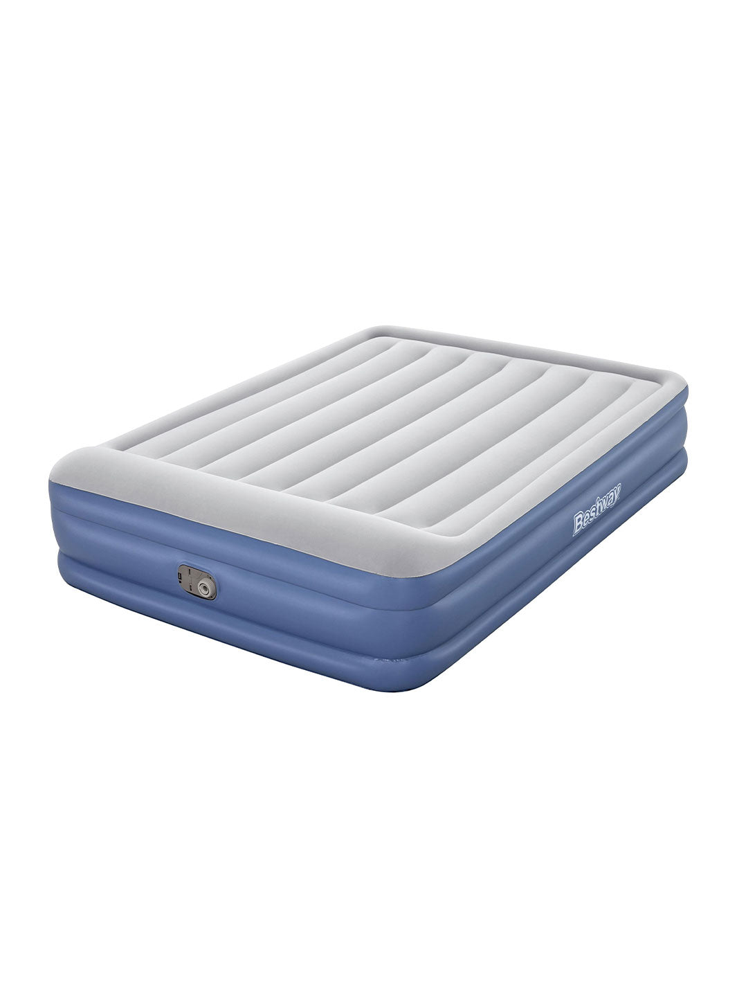 Colchón Inflable Bestway Queen 203 x 152 x 46 cm con Inflador Eléctrico Modelo 671NF - Ref. 32-671NF