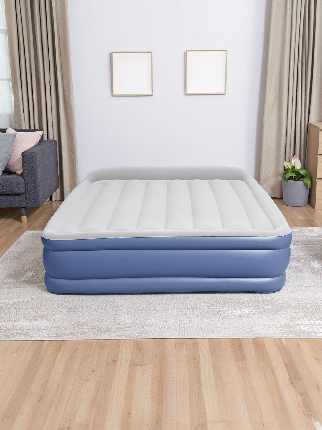 Colchón Inflable Bestway Queen 203 x 152 x 46 cm con Inflador Eléctrico Modelo 671NF - vista 6 - Ref. 32-671NF