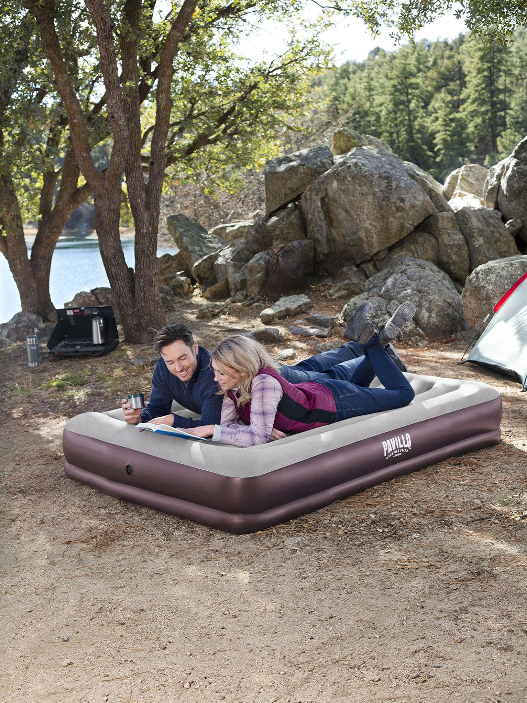 Colchón Inflable Bestway Queen 203 x 152 x 36 cm - vista 2 - Ref. 32-671MJ