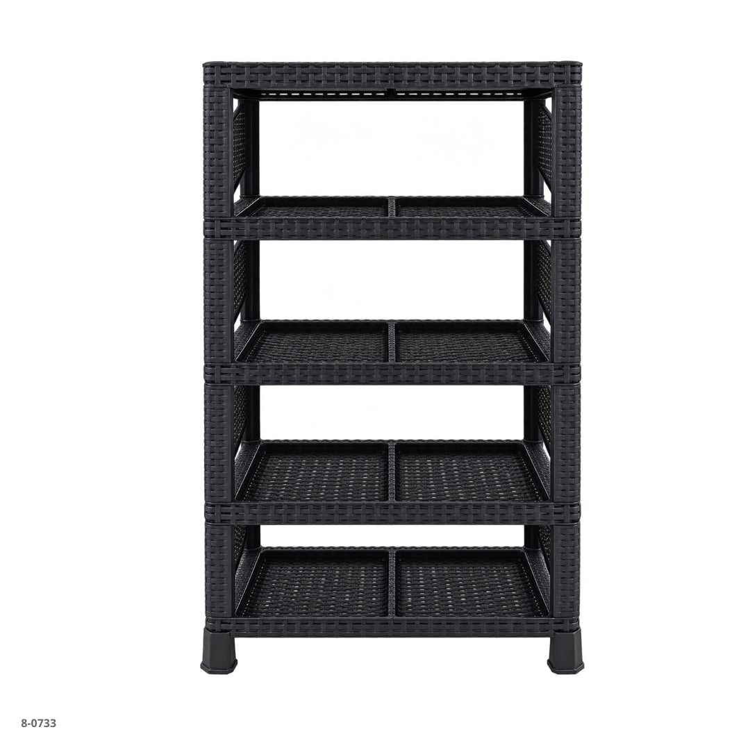 ESTANTE DE RATTAN ZAPATOS NEGRO 8-0733