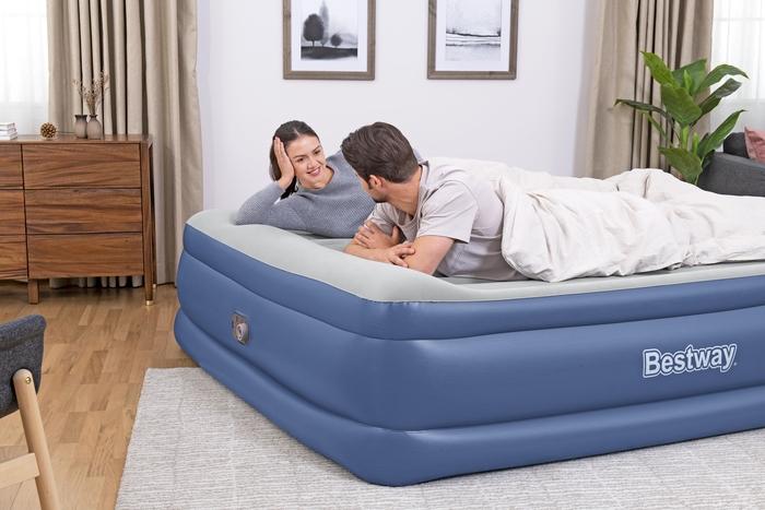 Colchón Inflable Bestway King 203 x 193 x 56 cm con Inflador Eléctrico - vista 2 - Ref. 32-671NQ