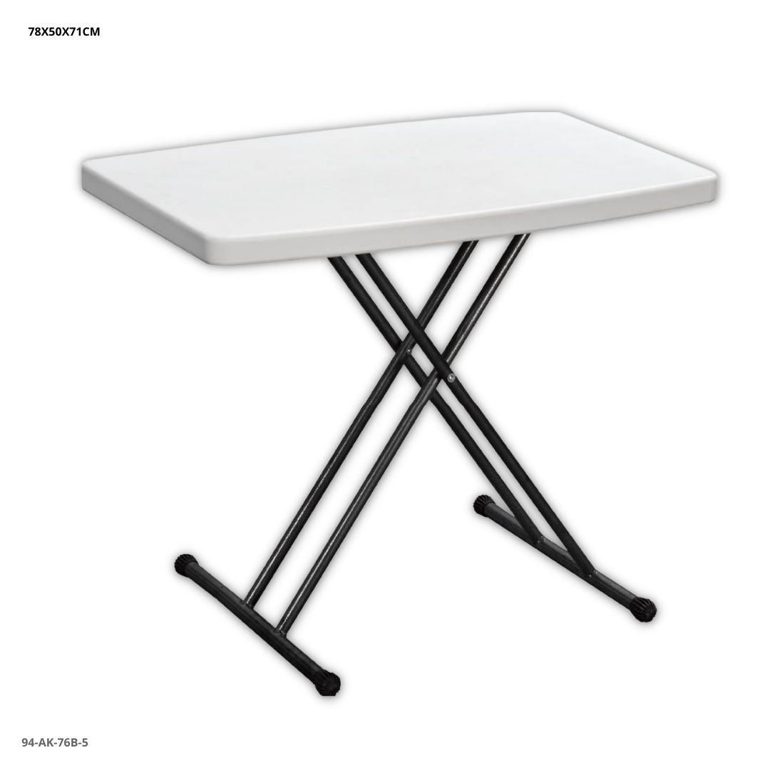 MESA PERSONAL DE PLASTICO BLANCO 78X50X71CM