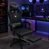 Silla Gaming LED con Reposa Pie