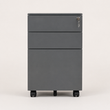 Archivador Metalico 3 Gavetas Pequeño con Ruedas