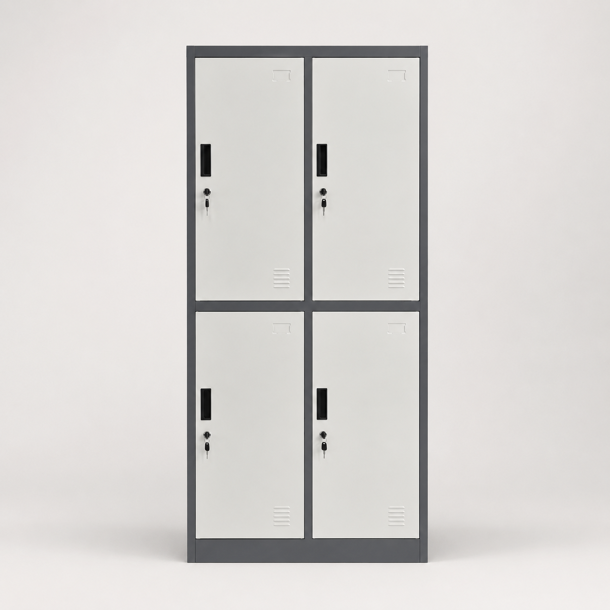 CASILLERO METALICO 4 PUERTAS PLEGABLE