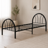 Cama Twin de Metal Negro