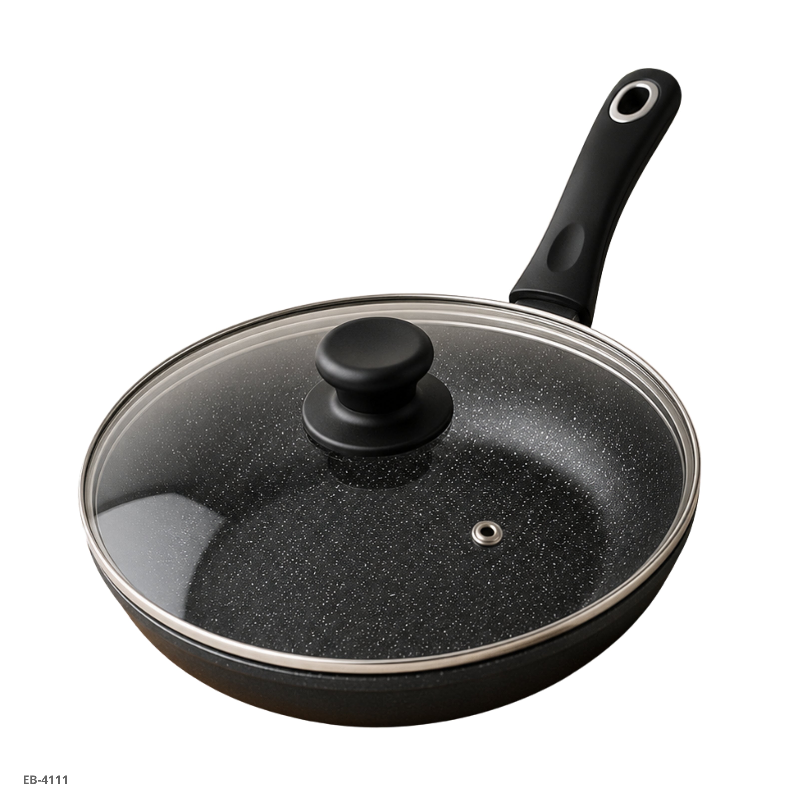 Sartén con Tapa de Vidrio 28 cm Edenberg - Ref. EB-4111