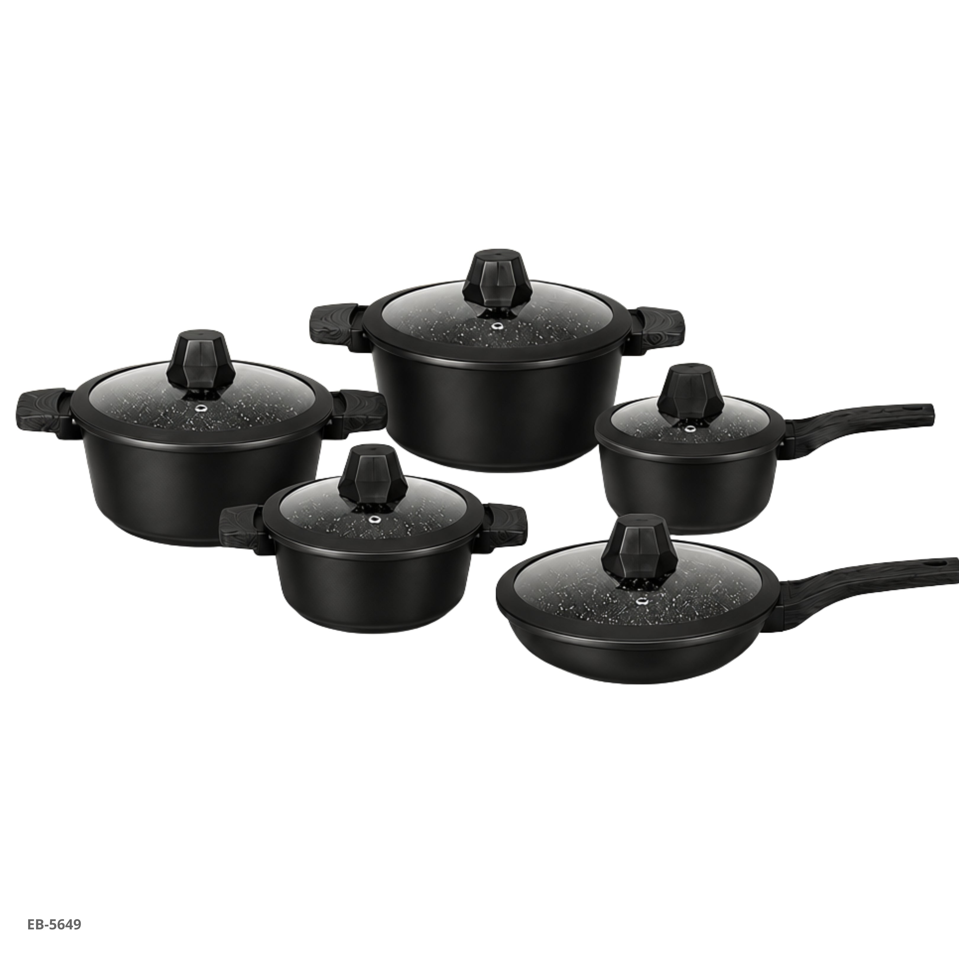 Set de Cocina 10 Piezas Edenberg - Ref. EB-5649